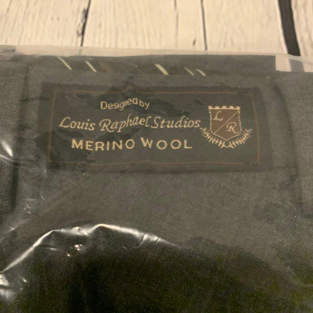 Louis Raphael Merino Wool Dress Pants